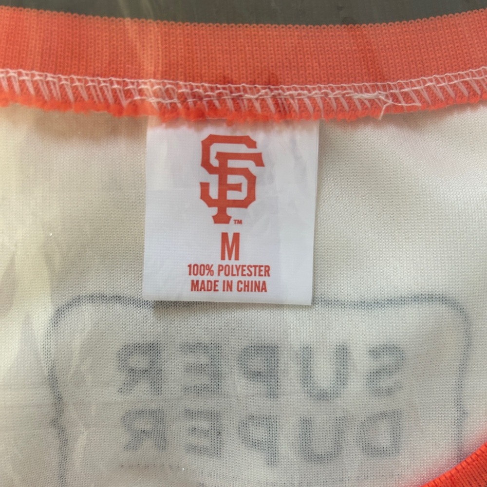 NEW San Francisco GIANTS 2024 Logan Webb Basketball Jersey Size Medium - Picture 5 of 5